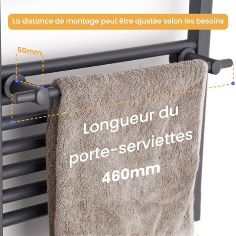Porte-serviettes Sans Perçage - 33 Cm - Porte-serviettes à Coller