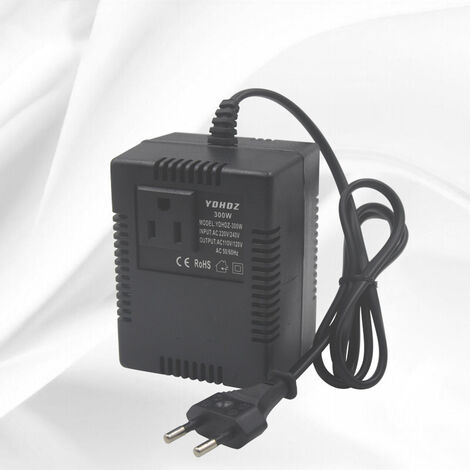 300-W-Transformator Spannungswandler 110 V auf 220 V Stromversorgung nach europäischem Standard