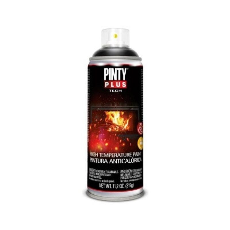 Pintura anticalorica spray tech 520 cc ral 9005 negro
