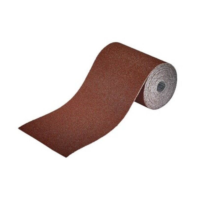 Lija papel abrasivo madera metal gr 60 115 x 5000 mm wolfcra