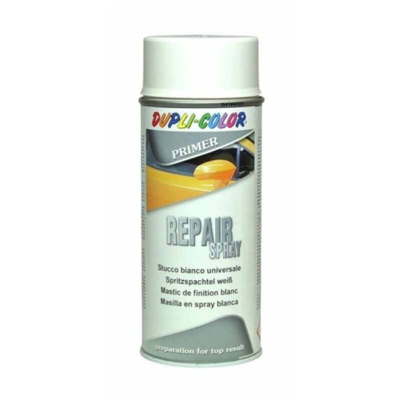 Dupli-Color Pintura en spray Repara Gotelé (Mate, 500 ml, Blanco)