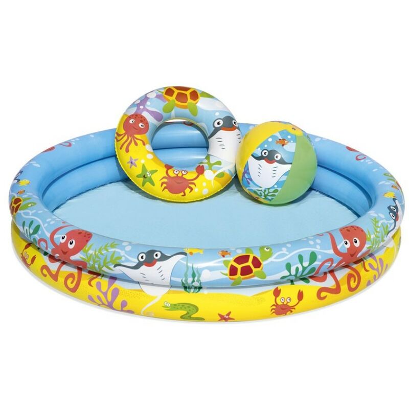 Piscina Circ 122x20cm peces bestway hinchable