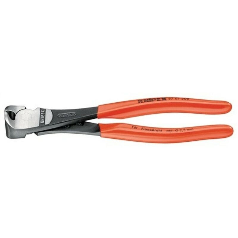 Knipex Tenaza para carpintero negro atramentado 210 mm 50 00 210 :  : Bricolaje y herramientas