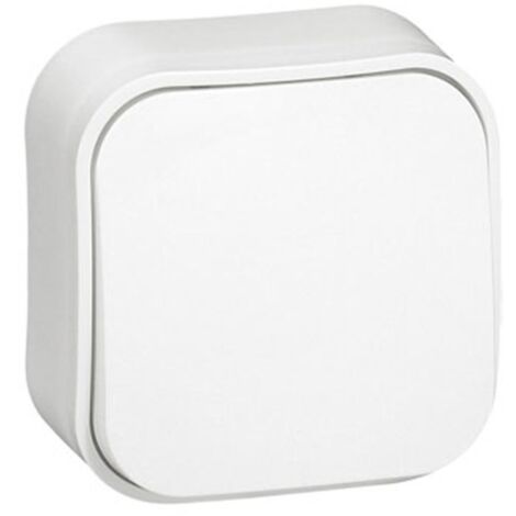 Pulsador blanco ip21 forix