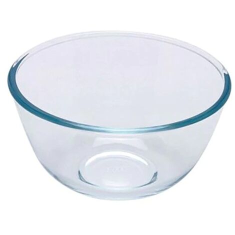 Bol de vidrio multiuso 3 L – Apto para microondas y congelador – Apilable y encajable para ahorrar espacio – Pyrex (1/5)
