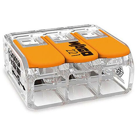Borna de conexion rapida 221-613/995-008 6mm, 8 un 221-613/9