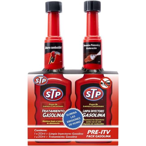 Limpiador Preinspección Gasolina STP 2 Piezas
