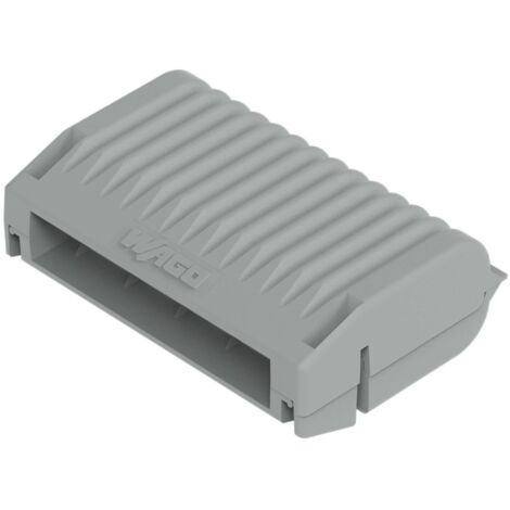 WAGO 207-1333 Gelbox gris protección conexión eléctrica (1/5)