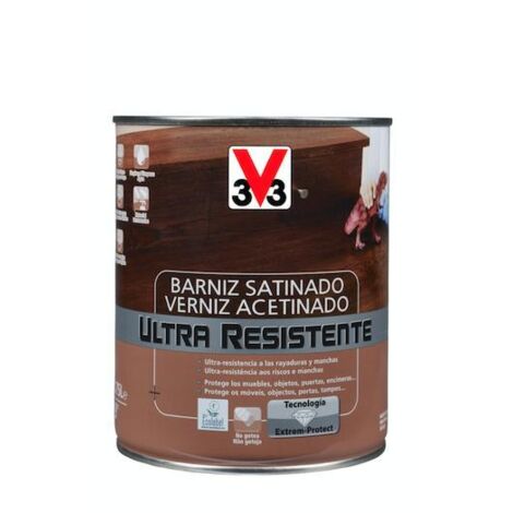BARNIZ INTERIOR AL AGUA ULTRA RESISTENTE SATINADO