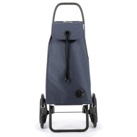Carro compra 6 ruedas escaleras i-max tweed 6 marino (1/4)