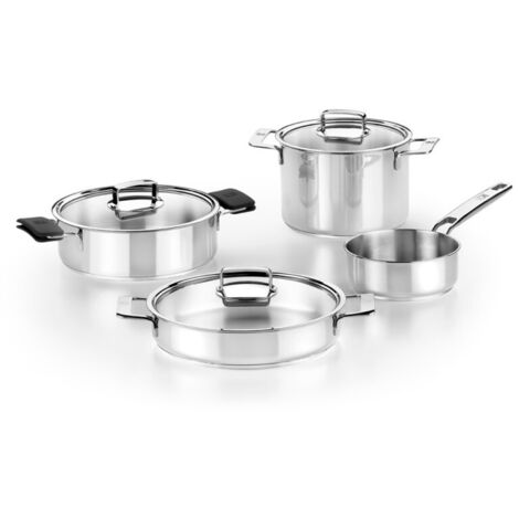 BATERIA DE COCINA INOX 4 PZS SIGNATURE INDUCCION - A779904