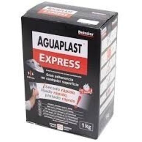 Plaste Reparador Grandes Espesores Rápido Secado 1kg Blanco Aguaplast