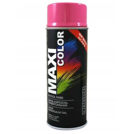 BARNIZ ACRÍLICO ROSA JASPEADO BRILLO MAXI COLOR RAL4003 400ml SPRAY MOTIP