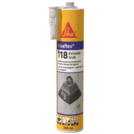Adhesivo montaje agar/inm 290 ml bl sika sikaflex-118 extrem