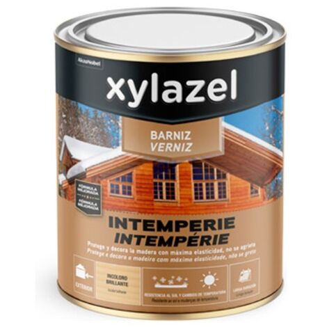 Barniz sintetico exterior intemperie satinado 750 ml incolor