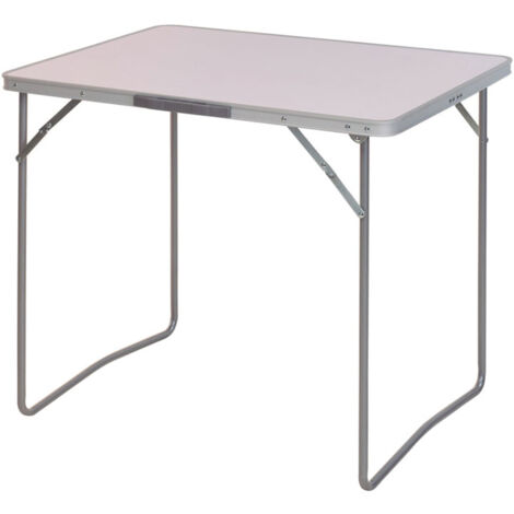 Mesa de camping plegable de aluminio 80x60x69cm