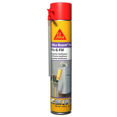 Espuma poliuretano sikaboom 180 canula sika 750 ml