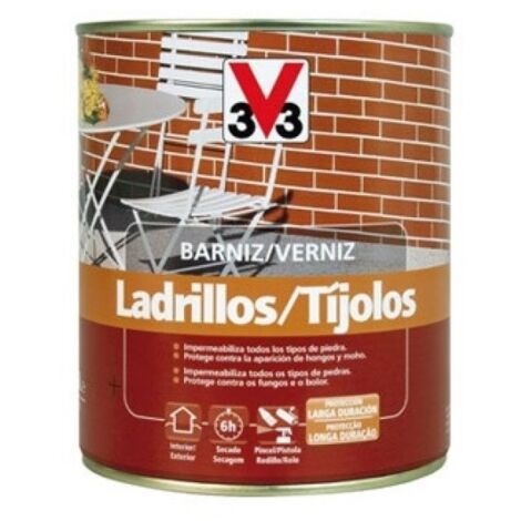Barniz exterior ladrillo incoloro mate 750 ml v33