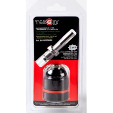 Portabrocas tal target aut + adaptador 1,5-13mm 1/2-20h pb76 (1/4)
