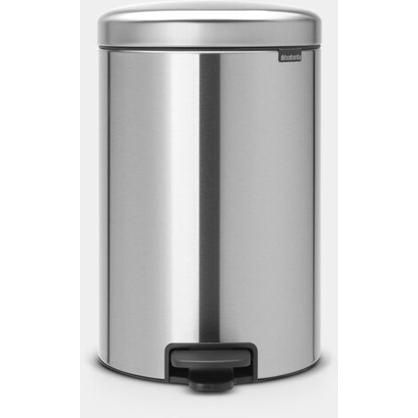 Cubo pedal new icon acero mate anti-huellas 20 l brabantia (1/4)