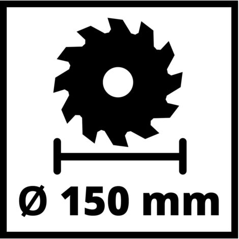 Sierra circular te-cs 18/150 li sin bateria einhell