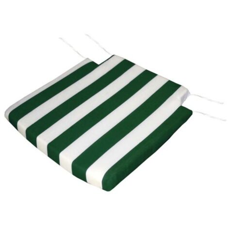 Cojin silla 40x40x3cm monob. teplas text bl/ve asiento 84263