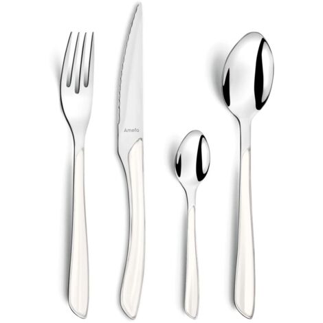 Cuberteria 24 piezas eclat blanco amefa (1/2)