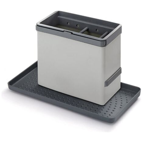 Organizador fregadero tidytex gris metaltex
