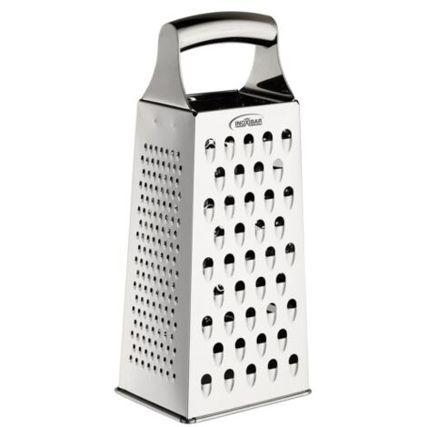 Rallador 4 caras 17 x 8 x 6 cm inoxibar (1/3)