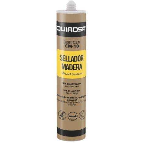 Sellador acrilico madera brik-cen cm-10 power 300 ml gris cl