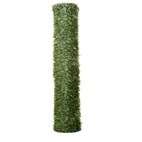 Seto artificial hoja ancha 43 varillas/m2 1 x 3 m bicolor (1/5)