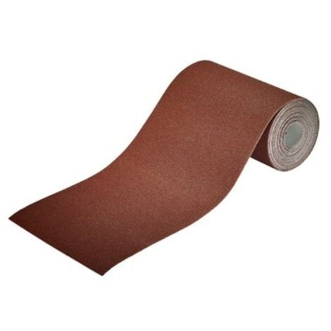 Lija papel abrasivo madera metal gr 180 115 x 5000 mm wolfcr