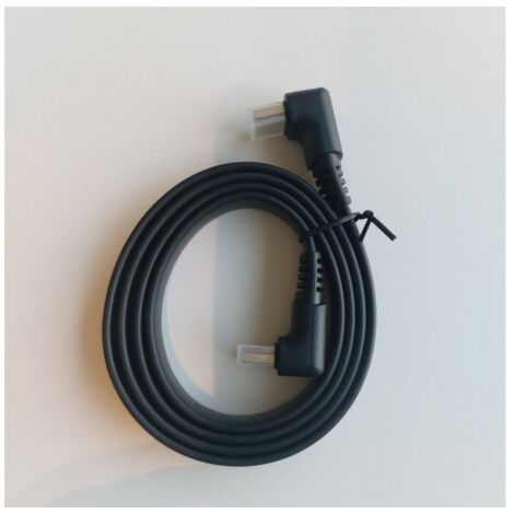 Cable conexion hdmi plano conectores acodados 1m axil (1/4)
