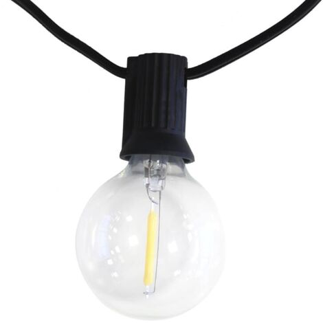 Guirnalda solar led 760cm 3w 2700k 10l g40+1 metr guirnalda (1/5)