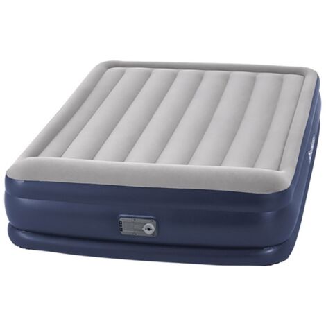 Colchon cama hinchable doble trichet 203x152x46 cm + inflado