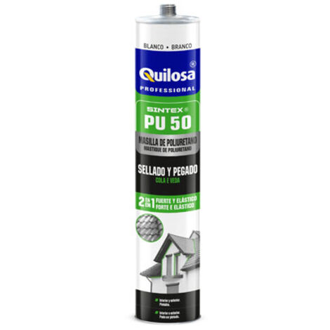 Cartucho sellador poliuretano gris sintex pu-50 quilosa