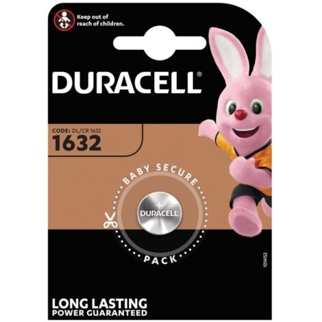 Pila boton 1632 duracell 5000394007420 1 pz