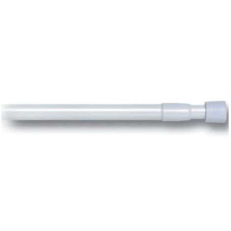 Barra Ducha Baño Mural 110-200Cm Exterior Diametro 22Mm Blanco Murtra