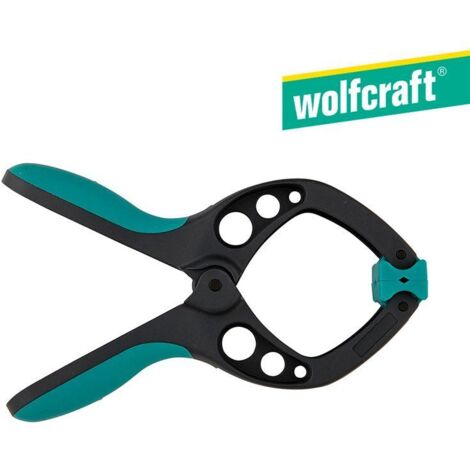 PINZA CON RESORTE 1 FZ 60mm 3631000 WOLFCRAFT