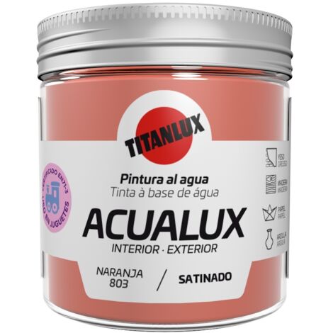 Pintura manualid. al agua 75 ml nar satin. acualux titan (1/2)