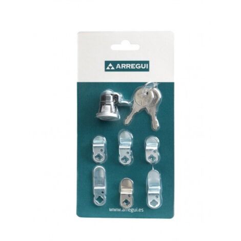 Cerradura Buzon Cromo Cer1002 Cartero Arregui