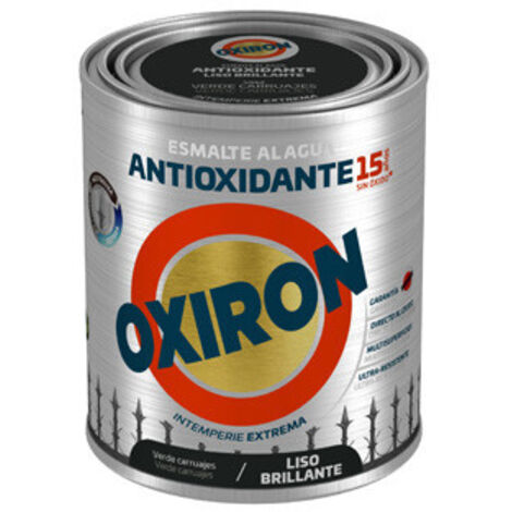 ESMALTE ANTIOXIDANTE AGUA OXIRON LISO BRILLANTE (1/4)