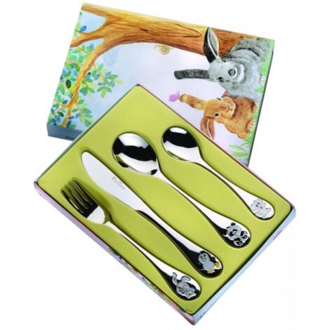 Cuberteria mesa inf arca di noe inox pinti 4 pz