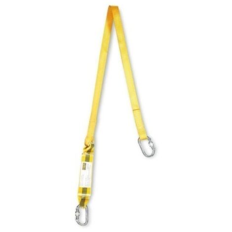 Cinta 1,8mt con absorbedor y mosquetones 1888-aci steelpro