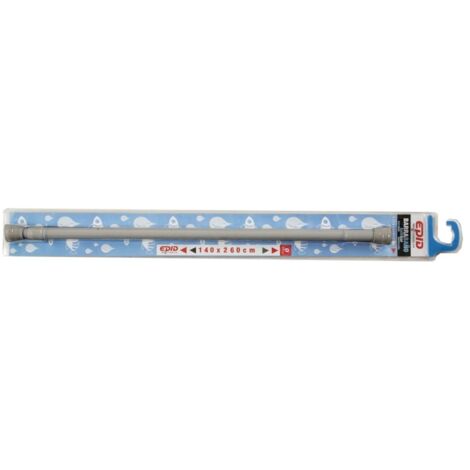 Barra cort baño 140x260cm recta epid pl/mt 55221010260