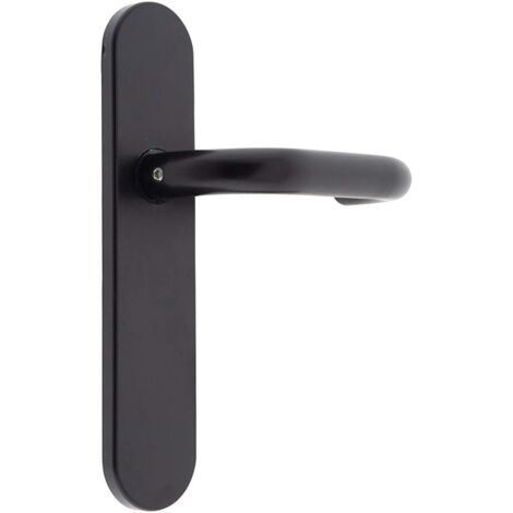 Manivela Puerta S1913ExNegro Negro Antipanico Bocallave