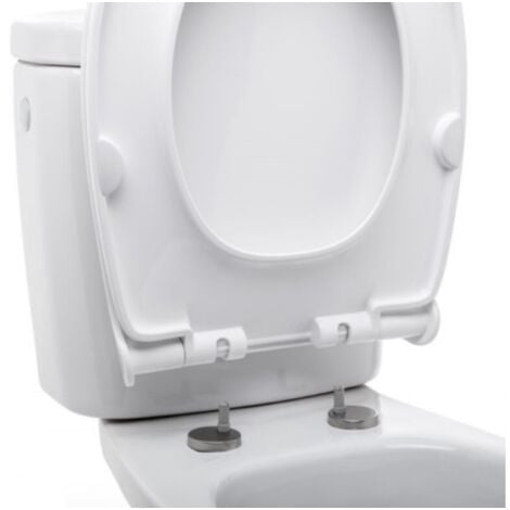 Tapa wc inodoro pp bl flat soft close tatay