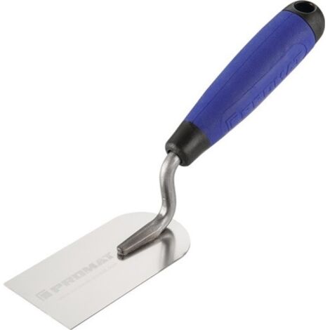 Paleta para yeso ancho 100 mm acero inoxidable promat