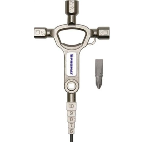 Llave de armario 7 funciones abrebotellas integrado promat