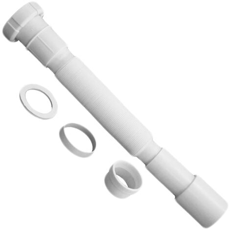 Sifón de evacuación extensible 1 1/2" Ø32-40 – Modelo T-39 para sistemas de fontanería – Evacuación de agua eficiente – Hidrotecnoagua (1/3)